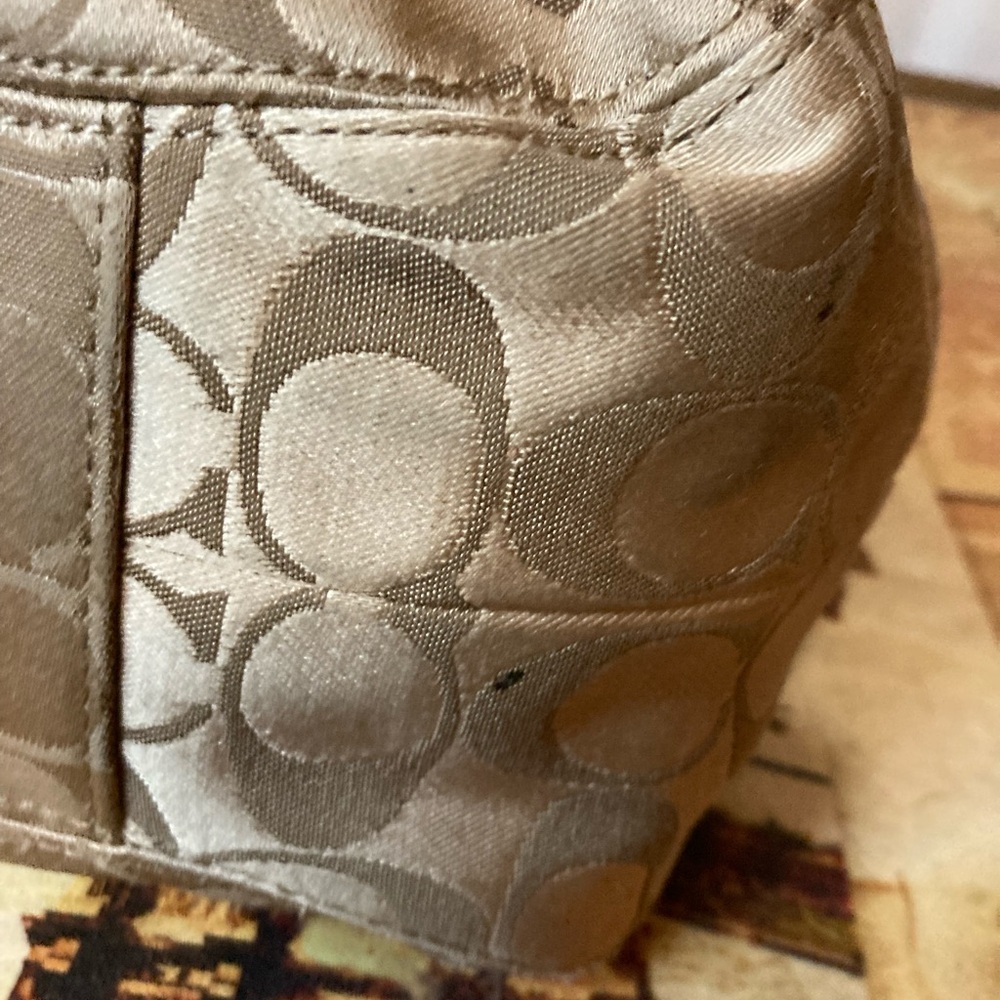 Coach Signature tote SHOULDERBAG F21381 Satchel - Picture 11 of 11